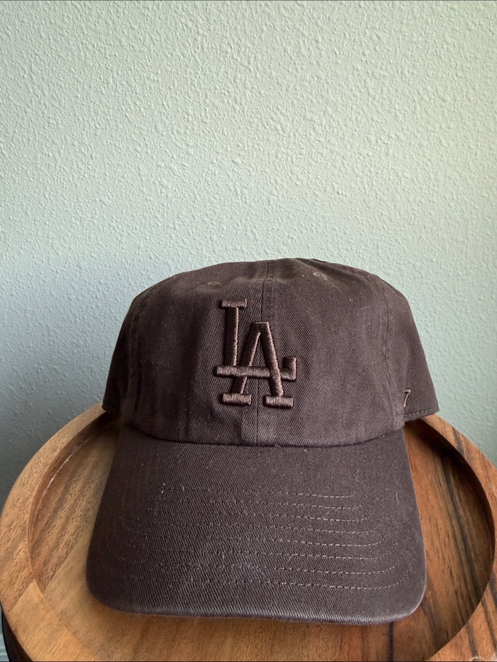 Men's Brown LA Logo Baseball Cap - Unbranded